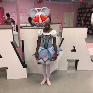 Girls Ballerina Dance Costume